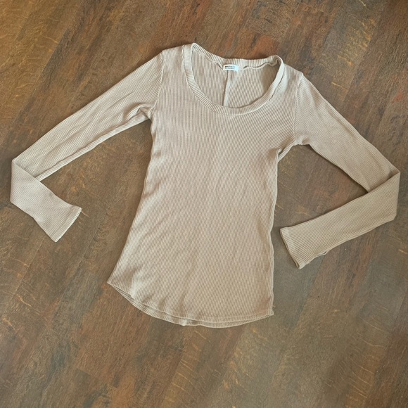LA Made ribbed long sleeve
